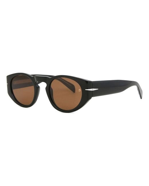 David Beckham Black Db 7033/S 807/70 for men