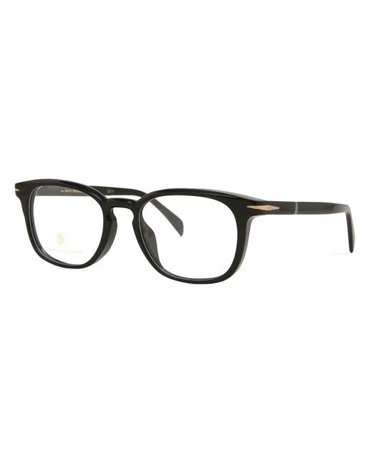 David Beckham Black Db 7089/F Asian Fit 807 for men