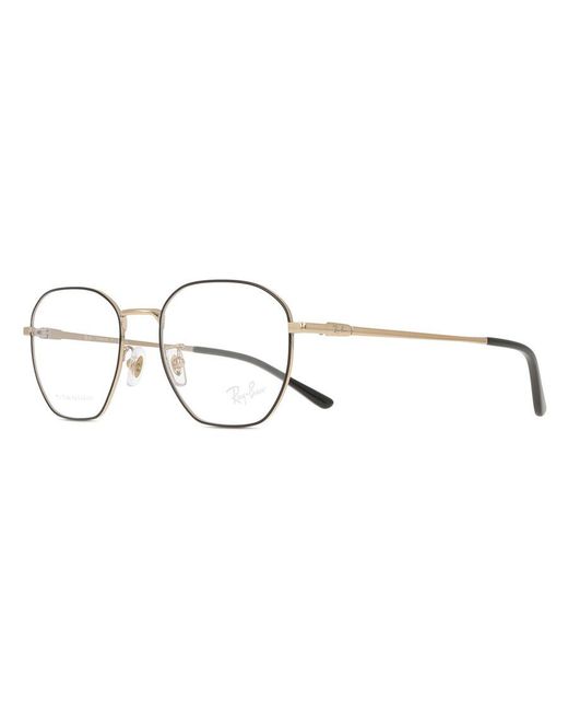 Ray-Ban Black Ray-Ban Rx8777D Asian Fit 1250