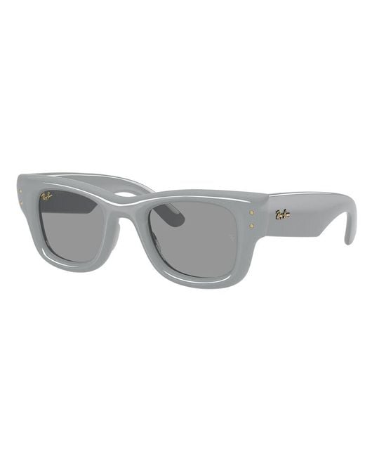 Ray-Ban Gray Ray-Ban Rb4940 Wayfarer Puffer 6876/1