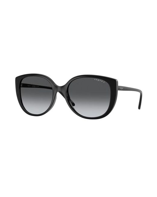 Vogue Eyewear Black Vo5623Sf Asian Fit Polarized W44/T3