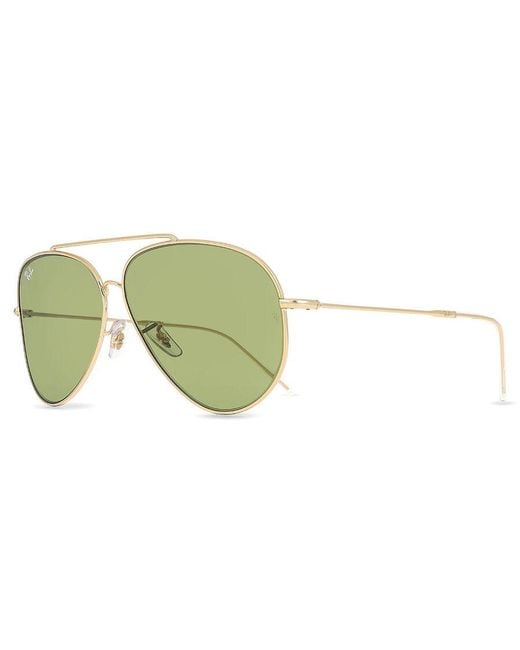 Ray-Ban Green Ray-Ban Rbr0101S Aviator Reverse 001/82