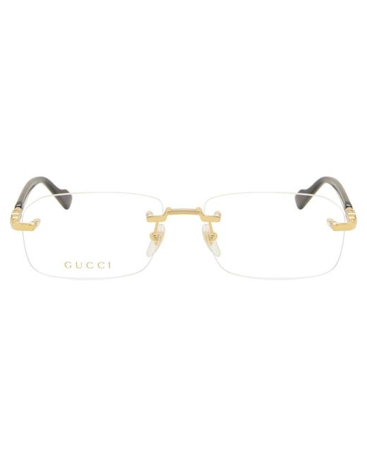Gucci Black Gg1221O 001 for men