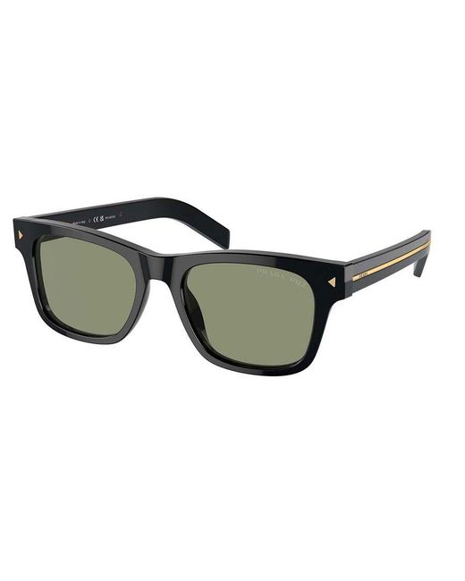 Prada Black Pr A17S Polarized 16K20G for men