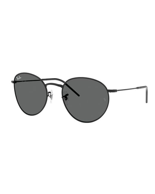 Ray-Ban Black Ray-Ban Rbr0103S Round Reverse 002/Gr