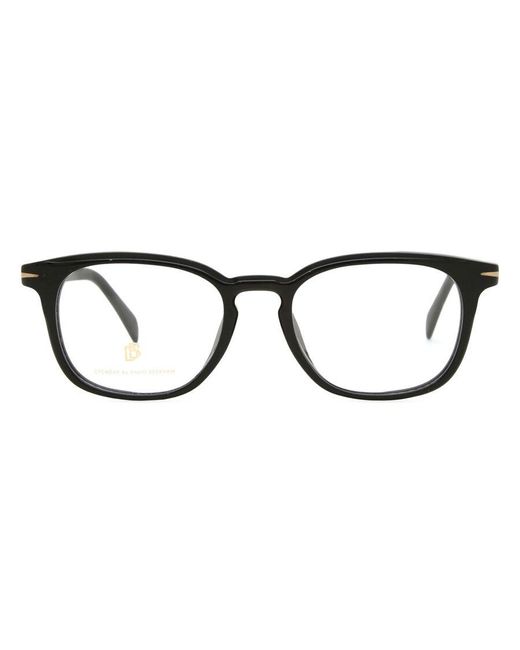 David Beckham Black Db 7089/F Asian Fit 807 for men