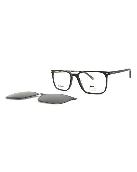 Pepe Jeans Black Pj7441 With Clip-On 001P for men