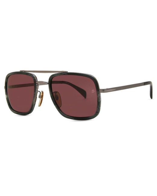 David Beckham Black Db 7002/S Poh/U1 for men