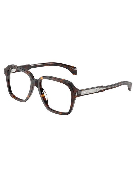 Moncler Black Me2010 3002 Optical Frames Acetate Transparent Squared Normal