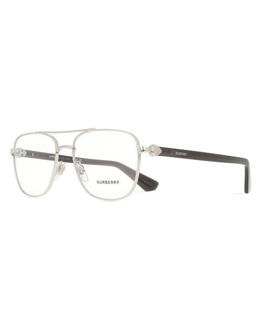 Burberry Black Be1396 1005 Optical Frames Metal Pilot Normal for men