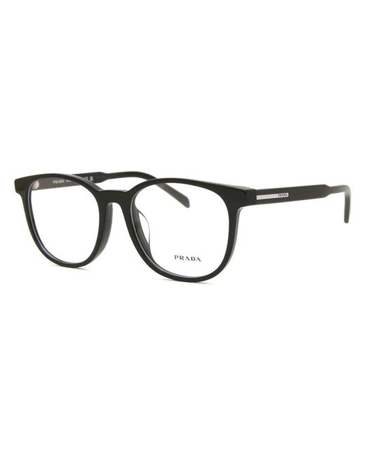 Prada Black Pr A15Vf Asian Fit 16K1O1 for men