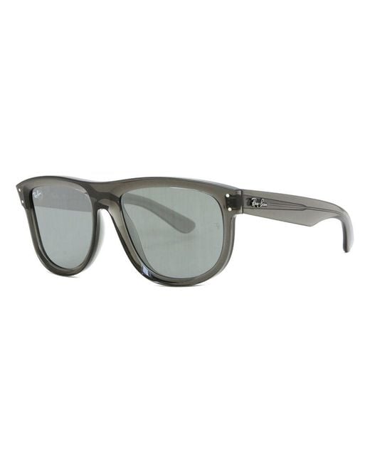 Ray-Ban Gray Ray-Ban Rbr0501S Boyfriend Reverse 6707Gs