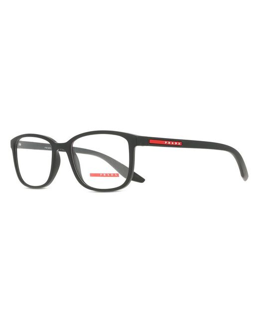 Prada Linea Rossa Black Ps 07Rv 1Bo1O1 for men