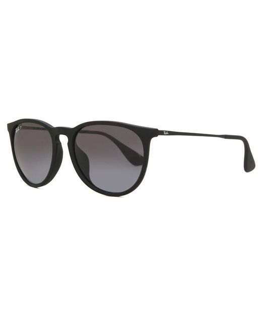 Ray-Ban Black Ray-Ban Rb4171F Erika Asian Fit Polarized 622/T3