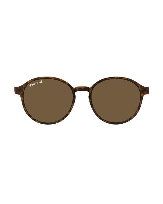 SmartBuy Collection Brown Verge Clip-On Only Polarized Clip-Trc-190A-2