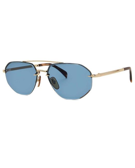 David Beckham Blue Db 1101/G/S Asian Fit J5G/Mt for men