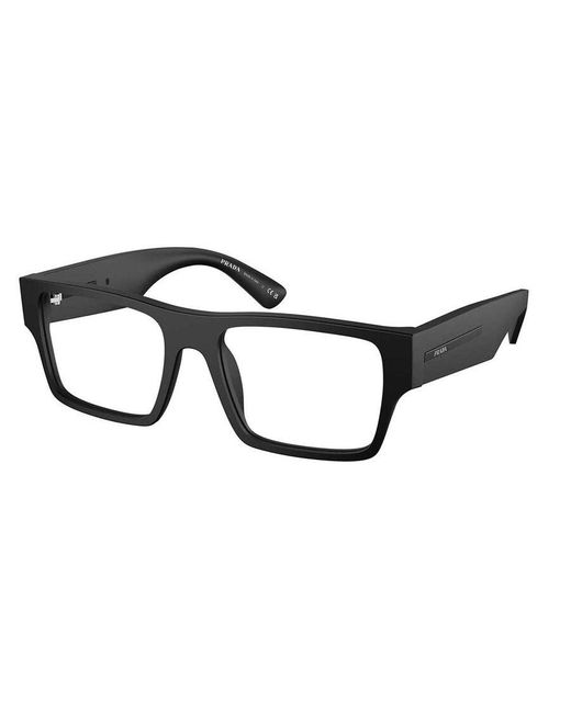 Prada Black Pr A08Vf Asian Fit 12P1O1 for men