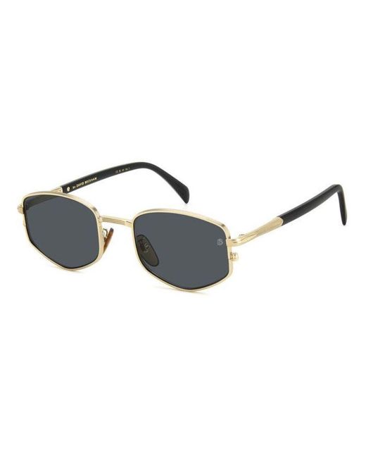 David Beckham Black Db 1129/S Rhl/Ir for men