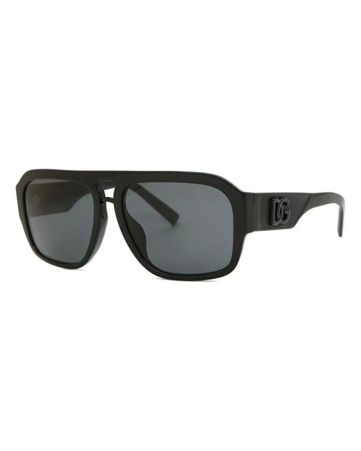 Dolce & Gabbana Black Dg4403F Asian Fit 501/87 for men