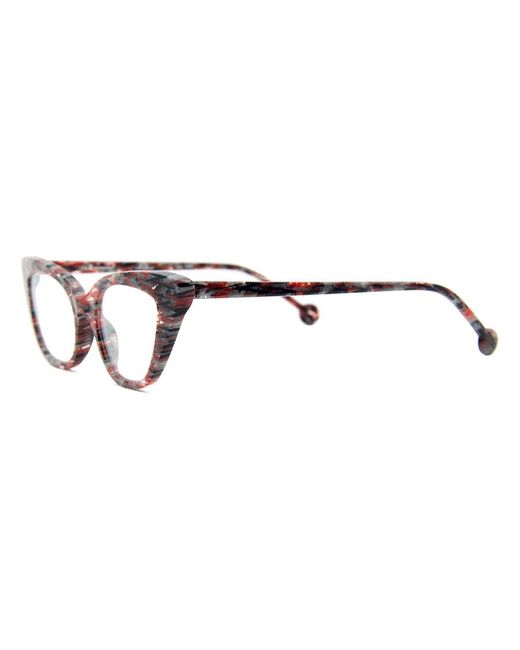 L.A. EYEWORKS Black Trellis 287