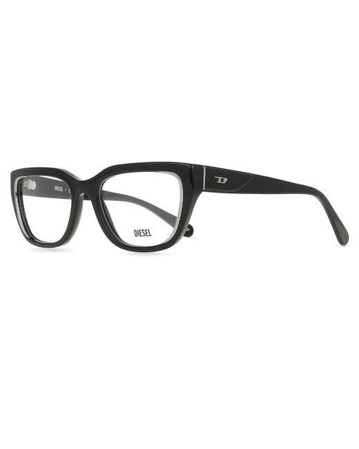 DIESEL Black Dl4003 2001 Optical Frames Acetate Squared Normal