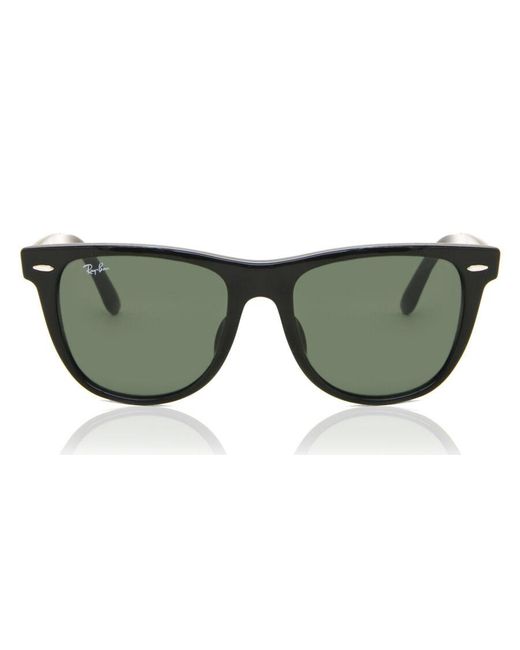 Ray-Ban Green Ray-Ban Rb2140F Original Wayfarer Asian Fit 901