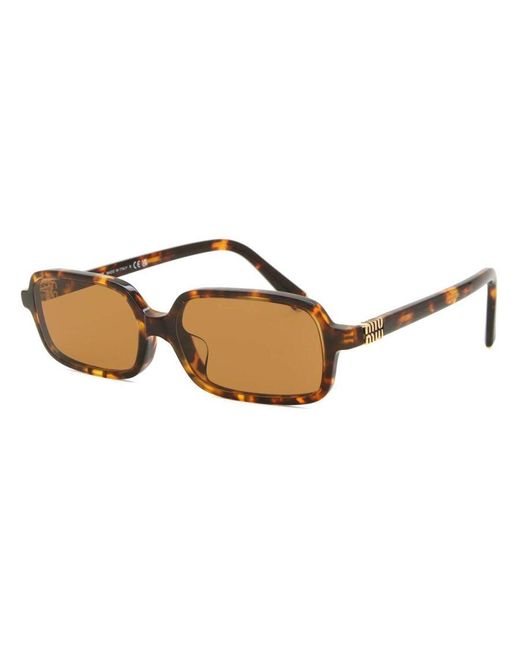 Miu Miu Black Mu11Zsf Asian Fit Vau2Z1