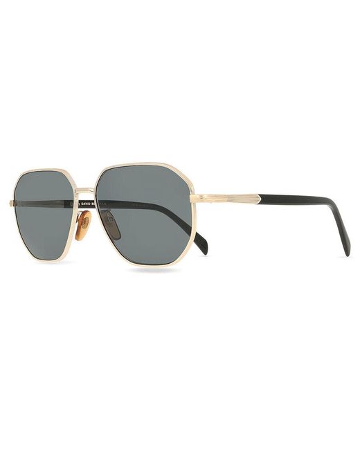 David Beckham Black Db 1132/F/S Asian Fit Rhl/Ir for men