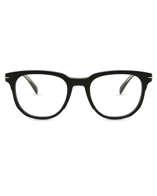 David Beckham Black Db 7120/Cs With Clip-On 807/M9 for men