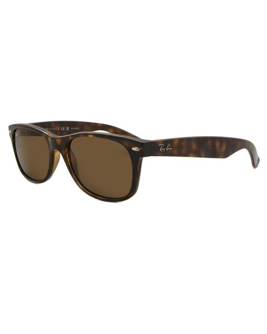 Ray-Ban Green Ray-Ban Rb2132 New Wayfarer Polarized 902/57