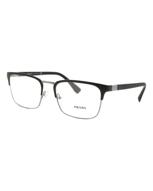 Prada Black Pr 54Tv 1Bo1O1 for men