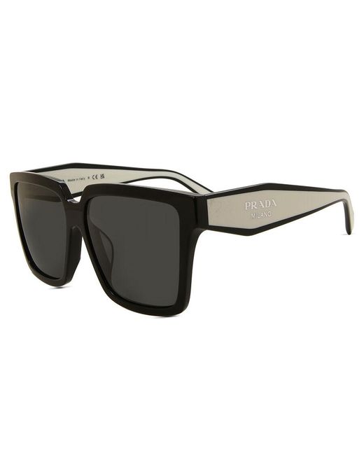 Prada Black Pr 24Zsf Asian Fit 1Ab5S0