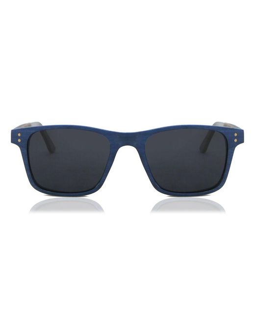 SmartBuy Collection Black Oh My Woodness! Luna Polarized Ws303-Rx-A36-01