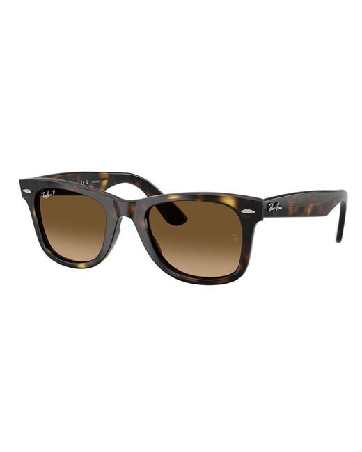 Ray-Ban Black Ray-Ban Rb4340 Wayfarer Polarized 710/M2