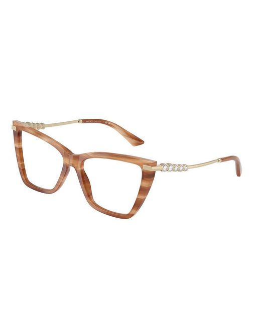 Jimmy Choo Black Jc3020B 5055 Optical Frames Acetate Cat Eye Normal