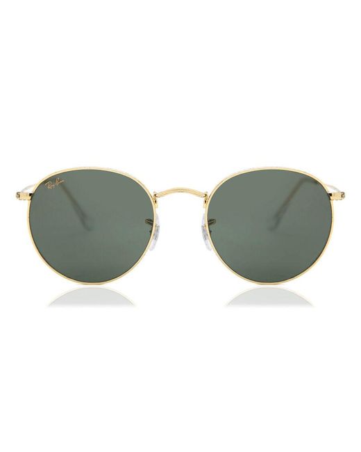 Ray-Ban Black Ray-Ban Rb3447 Round Metal 919631 for men