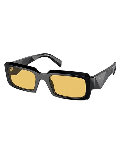 Prada Black Pr 27Zsf Asian Fit 16K70A for men