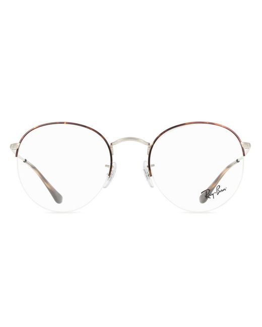 Ray-Ban Black Ray-Ban Rx3947V Round Gaze 3178