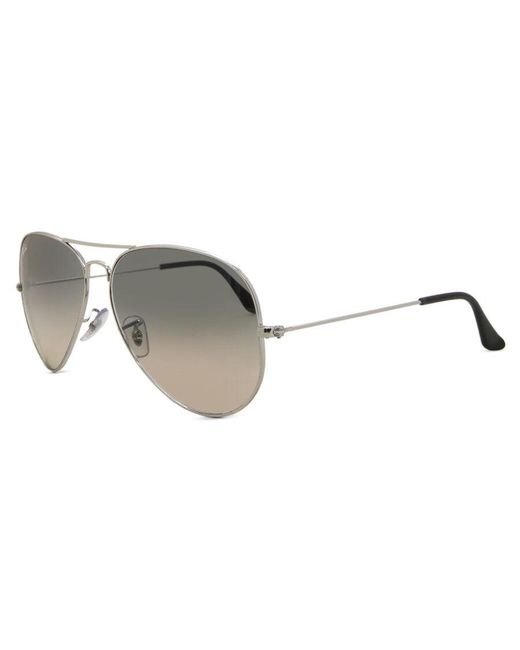 Ray-Ban Gray Ray-Ban Rb3025 Aviator Gradient 003/32