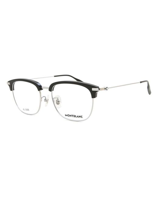 Montblanc Black Mb0316Oa Asian Fit 001 for men