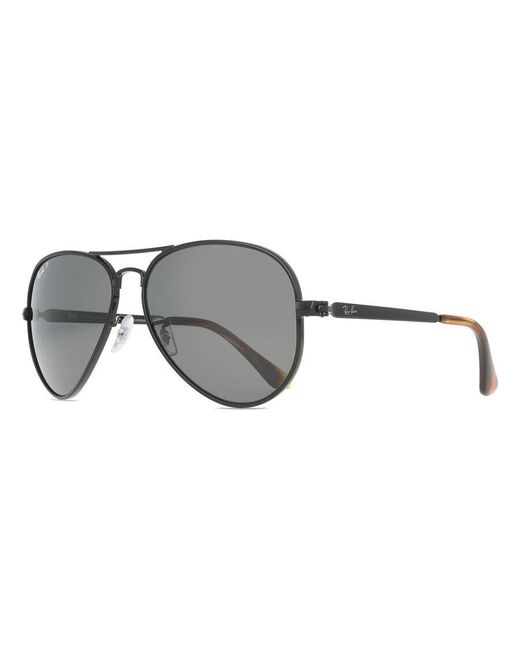 Ray-Ban Black Ray-Ban Rb3925 Aviator Max Polarized 002/48