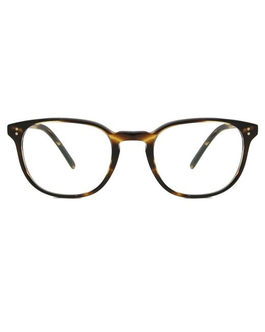 Oliver Peoples Black Ov5219 Fairmont 1003 for men