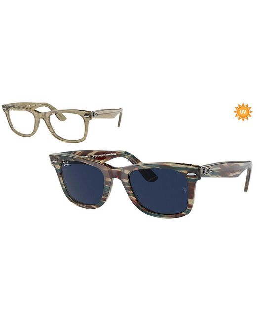 Ray-Ban Black Ray-Ban Rb2140 Wayfarer 1387Gg
