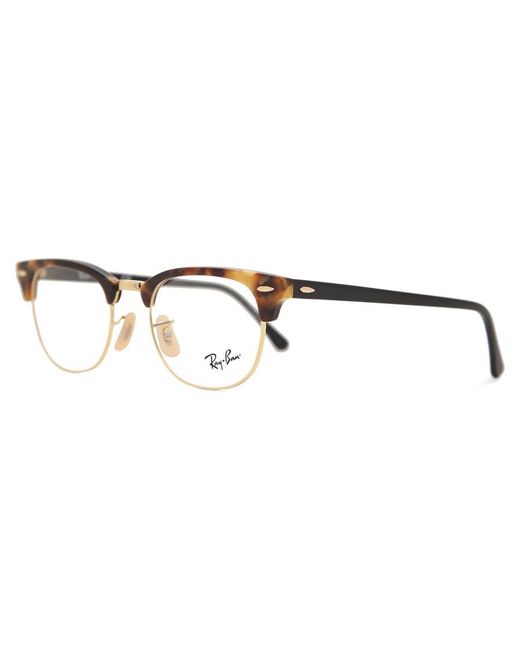 Ray-Ban Black Ray-Ban Rx5154 Clubmaster Fleck 5494