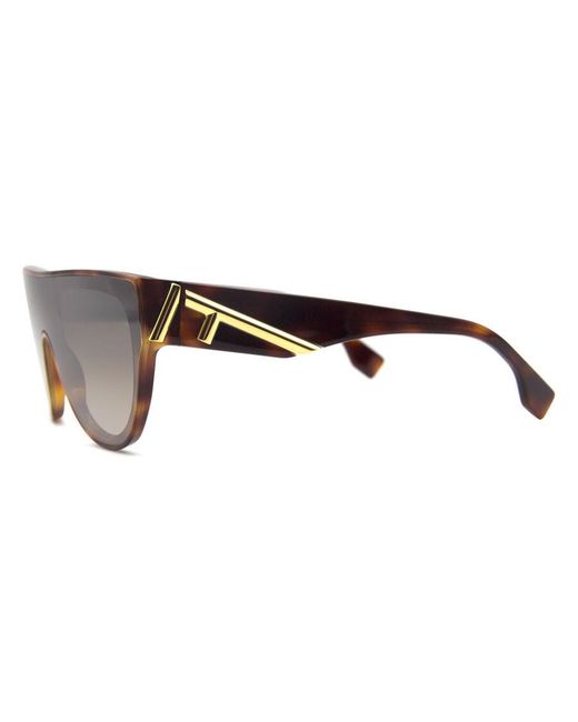 Fendi Black Fe 40150I 53F Standard