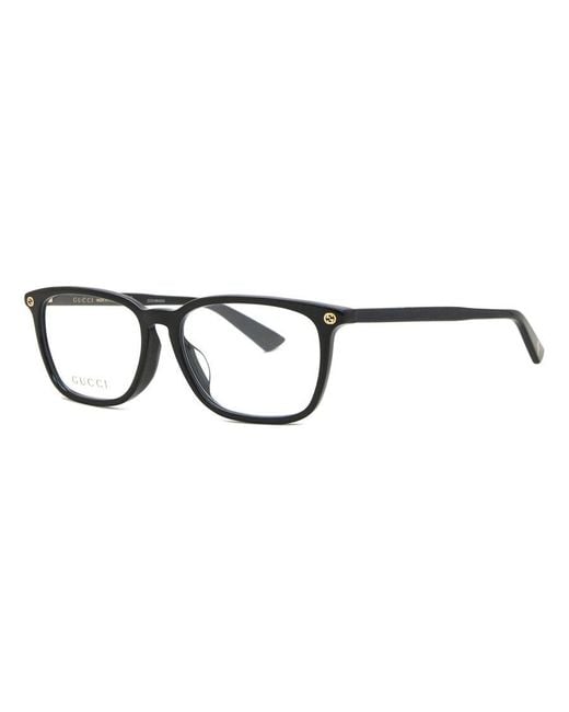 Gucci Black Gg0156Oa Asian Fit 001