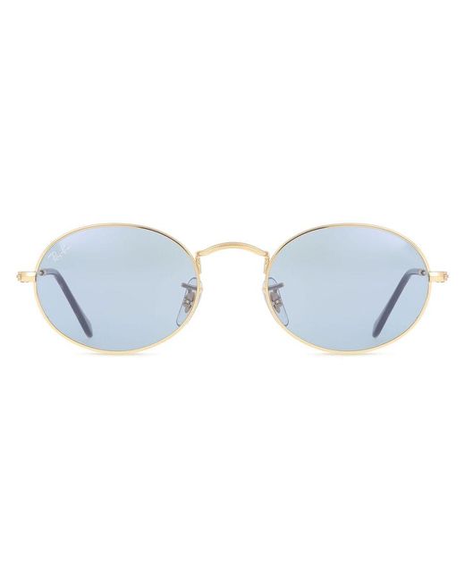 Ray-Ban Black Ray-Ban Rb3547 Oval 001/56