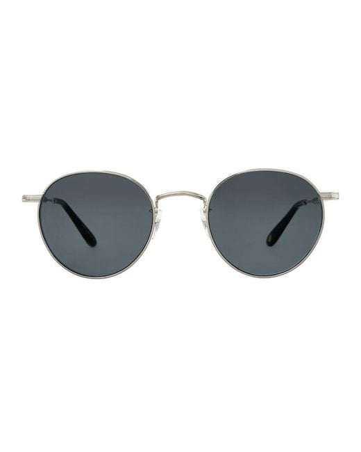 Garrett Leight Black Wilson M Sun Sv-Bk/Sfpbs