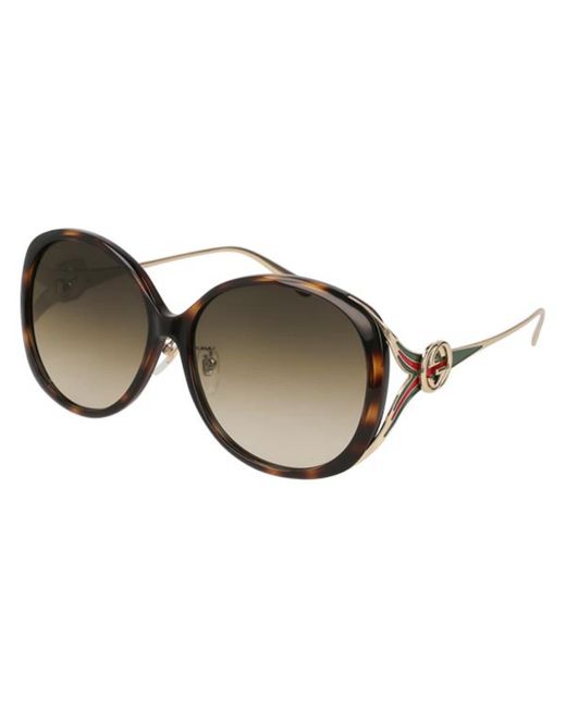 gucci women's tortoise sunglasses