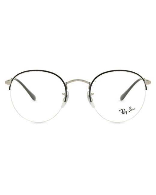 Ray-Ban Black Ray-Ban Rx3947V Round Gaze 3183